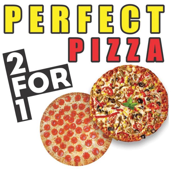 Perfect 2 for 1 Pizza Sale