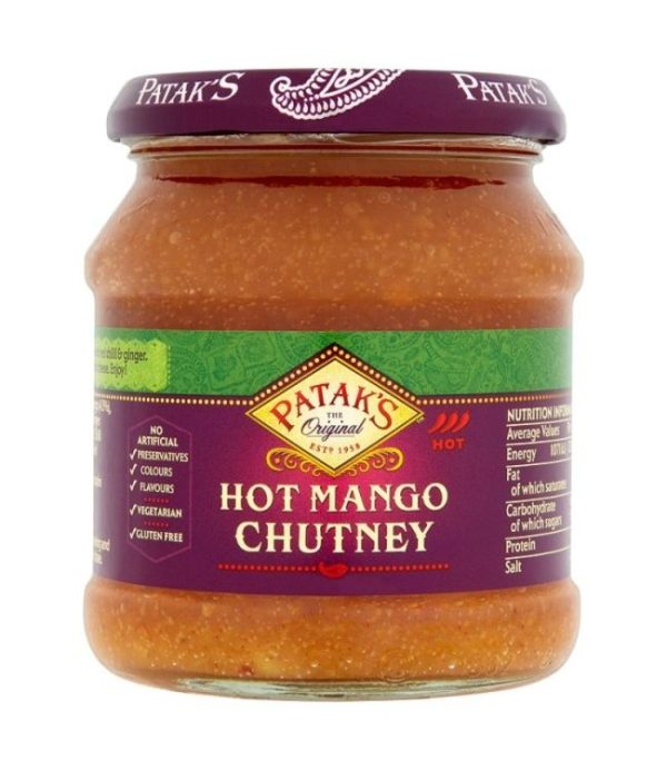 PATAK HOT MANGO CHUTNEY 340GR For Discount