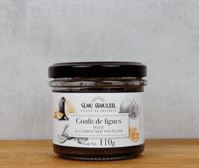 LOU SOULEIL FIGS CHUTNEY 110G Hot on Sale