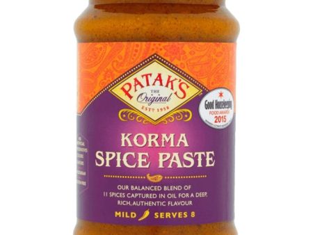 PATAK SPICE PASTE KORMA CURRY 290G Supply