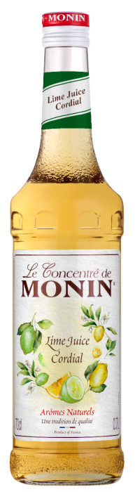 MONIN CORDIAL LIME JUICE SYRUP 70CL Supply