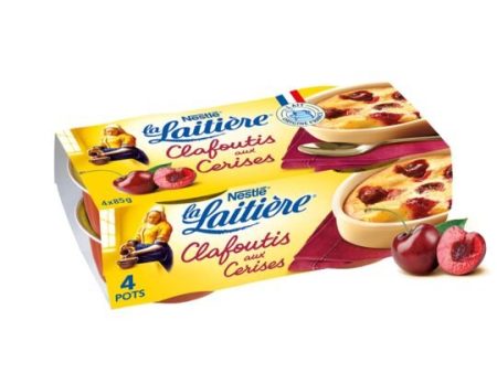 LA LAITIERE CLAFOUTIS CERISE 4 X 85G Online Sale