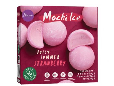 BUONO ICE DESSERT MOCHI STRAWBERRY 156G Fashion