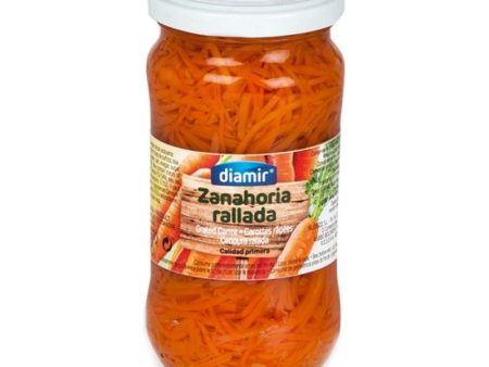 DIAMIR GRATED CARROTS IN GLASS 345GR Hot on Sale