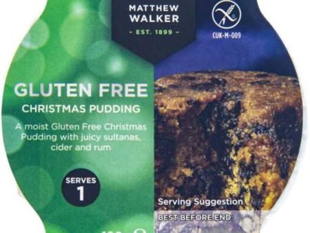 M.WALKER XMAS PUDDING GLUTTEN FREE 100G For Discount