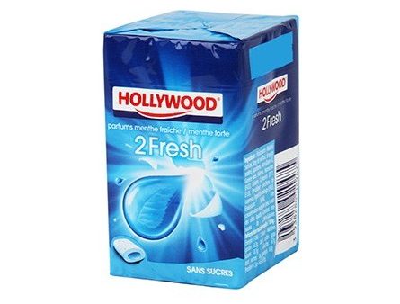 HOLLYWOOD CHEWING GUM FRESH MINT Supply