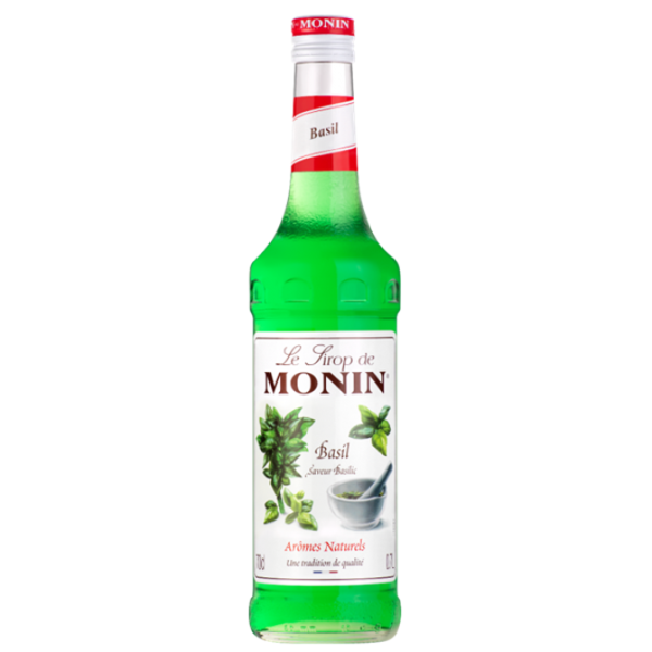 MONIN BASIL SYRUP 70CL For Sale