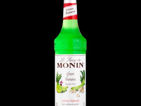 MONIN BANANA GREEN SYRUP 70CL Supply