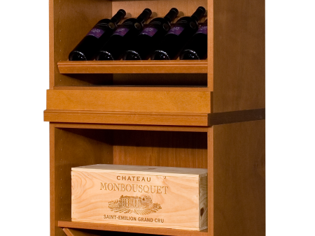 WINE CABINET WITH WOODEN SHELVES 400L Online Hot Sale