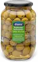 DIAMIR PLAIN GREEN OLIVES GLASS 2400GR Online Hot Sale