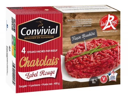 CONVIVIAL CHAROLAIS BEEF BURGER FRZ 150 GRX5PCS For Discount