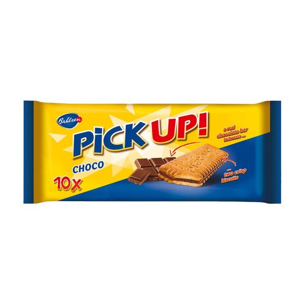 PICK UP CHOCOLATE BISCUIT  10X 28G Online now