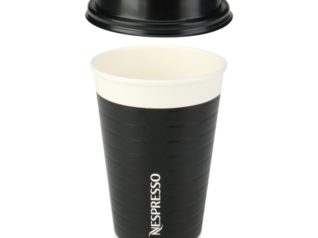 NESPRESSO PAPER CUP LID 30PC (8OZ   240ML) Hot on Sale