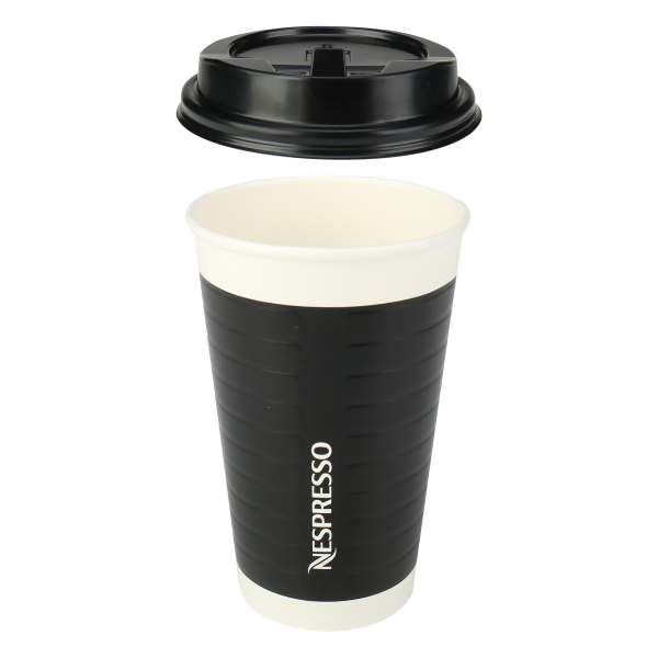 NESPRESSO PAPER CUP LID 30PC (8OZ   240ML) Hot on Sale