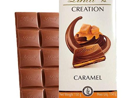 LINDT CREATION CARAMEL 150G Hot on Sale