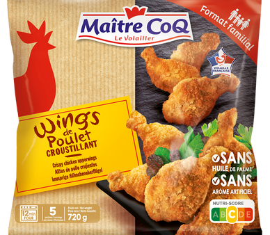 WINGS DE POULET CROUSTILLANT M.COQ 720GR For Discount