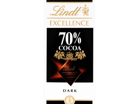 LINDT EXCELLENCE DARK CHOCOLAT 70% 100G Online Sale