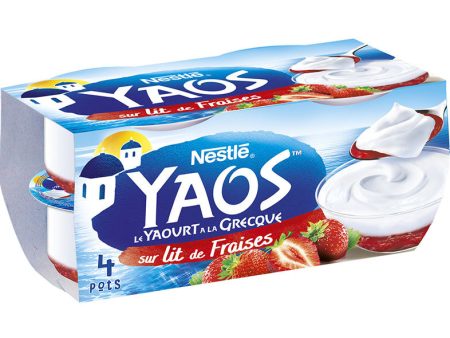 YAOS GREEK YOGURTS CHERRY 4X125GR Online