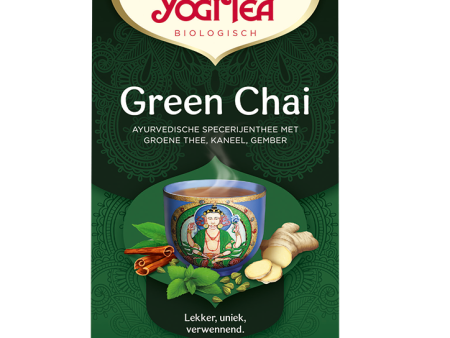 YOGI TEA GREEN CHAI OG 35G Cheap