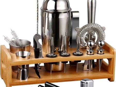 BARTENDER SET STAINLESS STEEL For Cheap