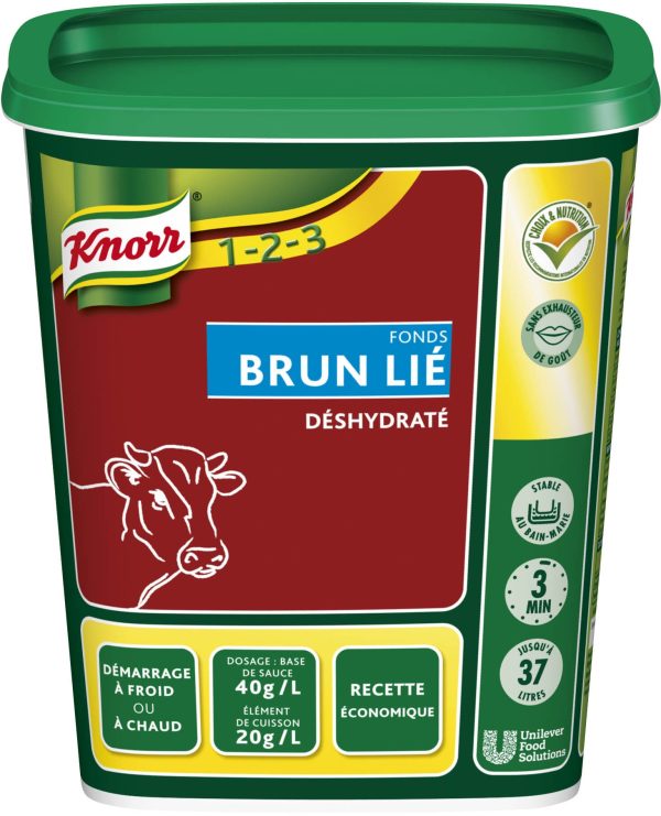 KNORR STOCK BRUN LIE 750G For Discount