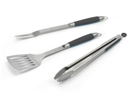 BARBECOOK SET FORK, TURNER AND TONG For Sale