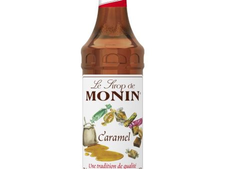 MONIN CARAMEL SYRUP 5CL Cheap