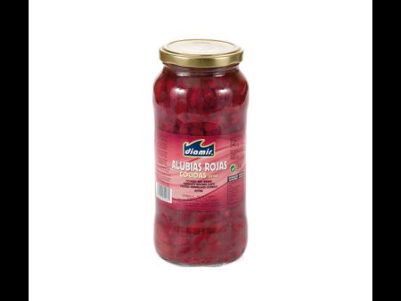 DIAMIR RED KIDNEY BEANS GLASS 540ML For Sale