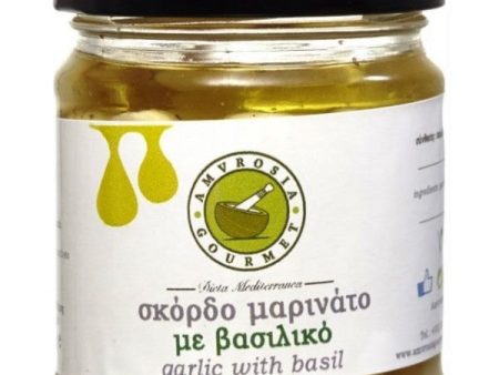 GARLIC IN BASIL JAR  200GR Online Sale