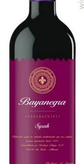 BAYANEGRA RED WINE SYRAH 75CL Online