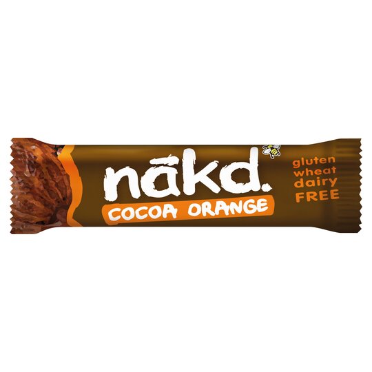 NAKD BAR COCOA ORANGE F&N GLUTEN 35G For Discount