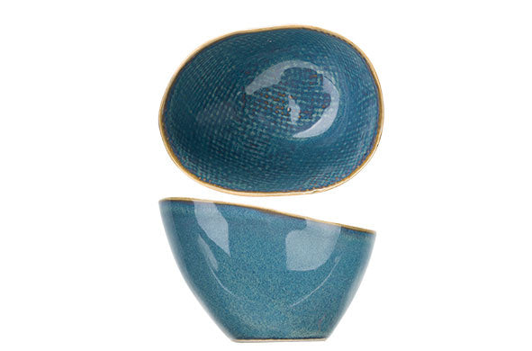 AICHA BLUE BOWL OVAL 15X12.5XH7-8.5CM X6 Online