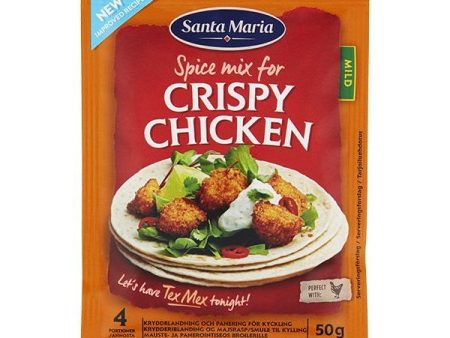 SANTA MARIA CRISPY CHICKEN SPICE MIX  50G Supply