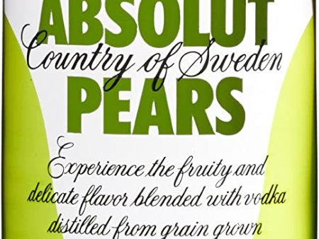 VODKA ABSOLUT PEARS   1LT For Cheap