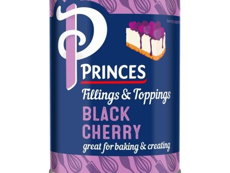 PRINCES BLACK CHERRY FRUIT FILLING 410GR Online Hot Sale