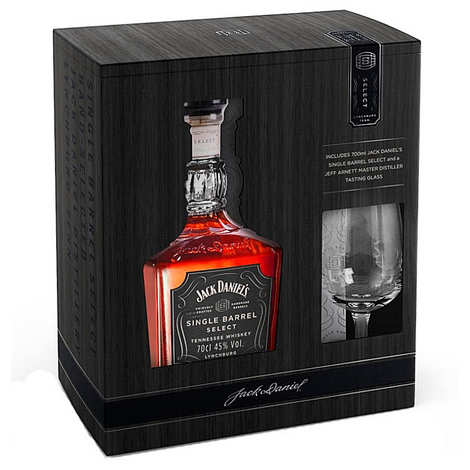 WHISKY  JACK DANIELS SINGLE BARREL 50∞ 70CL+GIFTBOX Discount