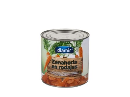 DIAMIR SLICED CARROTS 3KG Hot on Sale