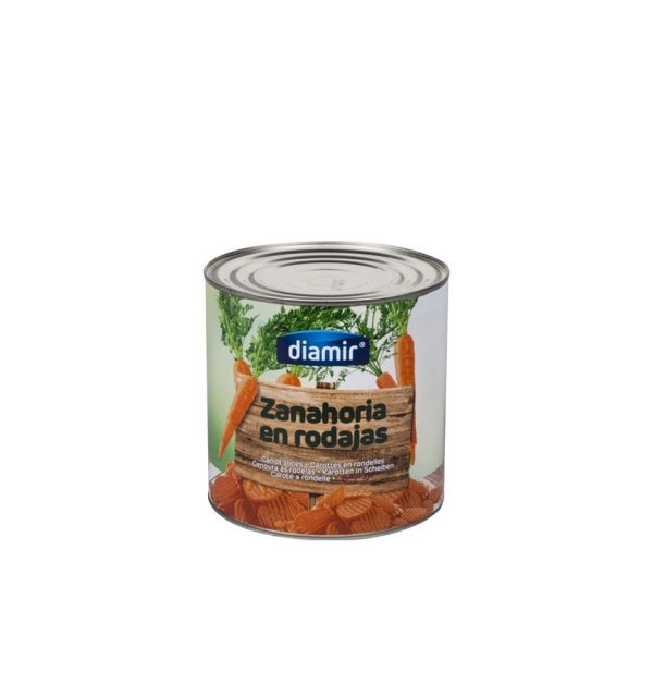 DIAMIR SLICED CARROTS 3KG Hot on Sale