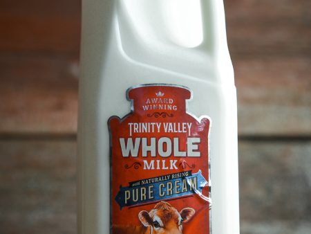 Trinity Valley Whole Milk Creamline Grass-Fed Half Gallon Online