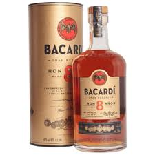 BACARDI 8 YEARS RUM 1LTR Supply