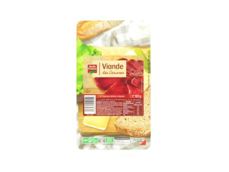 BF VIANDE GRISONS 10 SLICES 80G Discount