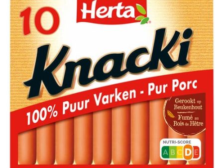 HERTA KNACKI CHICKEN 10PC 350G Discount