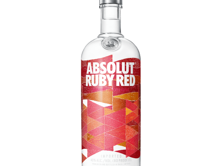 ABSOLUT RUBY RED 1Lt Hot on Sale