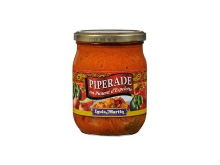 L.MARTIN PIPERADE WITH ESPELETTE PEPPER 520GR Hot on Sale