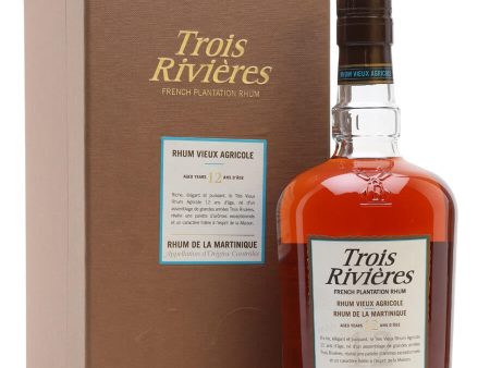 3 RIVIERES RUM 12 YEARS OLD 70CL For Cheap