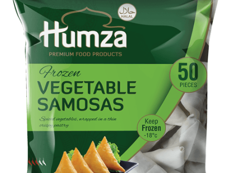 HUMZA SAMOSA VEGETABLE 50PCS on Sale