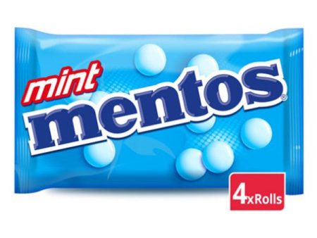 MENTOS FRUIT CANDY 4 X 38GR Online now