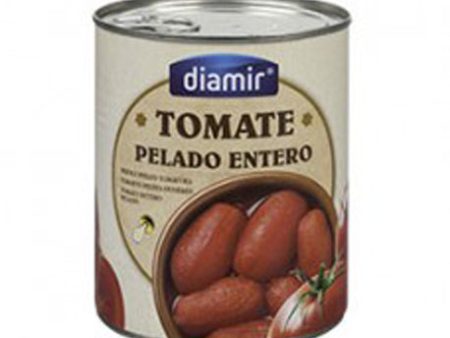 DIAMIR WHOLE PEELED TOMATOES 850G Online now