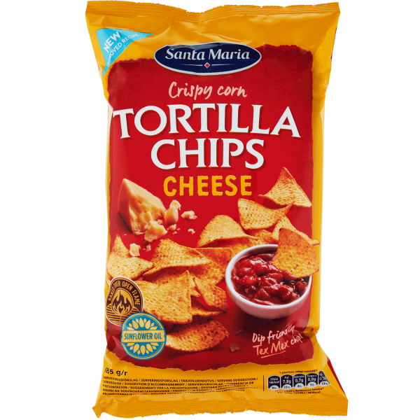 SANTA MARIA TORTILLA CHIPS CHEESE 475G Online Sale