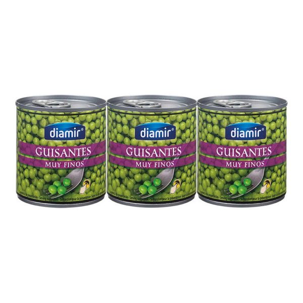 DIAMIR NATURAL GREEN PEAS  200GR PACK 3 Hot on Sale